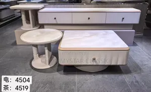 Set na Centre Table, Side Stool da TV Stand