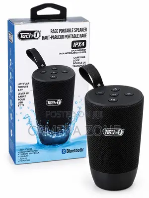 TECH1 Rage Portable Bluetooth Speaker