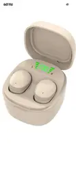M90 Pro Wireless Earbuds - Beige - 2