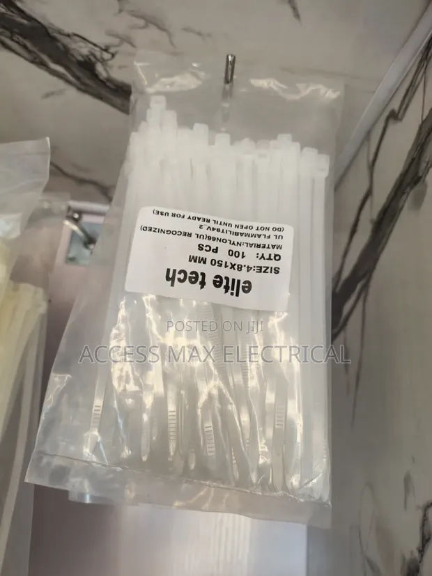 4.8mm x 150m Cable Ties (100pcs) - 1
