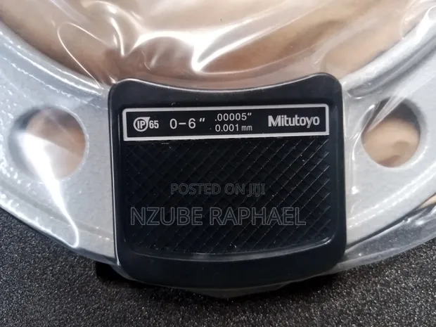 Mitutoyo Digital Micrometer 0-6" - 1