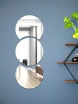 Luxury Triple Circle Mirror Art Set - 2