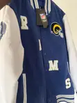 Sabon NFL Team Apparel Jacket - Blue, Girman L - 1