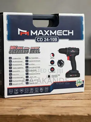 Maxmech CD24-10B 20V Max Li-Ion Cordless Drill