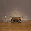 Crystal Metal Decor Piece - Gold - 2