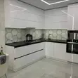 High Gloss Kitchen Cabinet Set - Modern Design & Installation - 1
