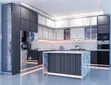 High Gloss Kitchen Cabinet Set - Modern Design & Installation - 4