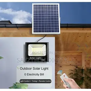 100W Solar Flood Light with Dusk to Dawn Sensor