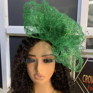 Beautiful Green Fascinator Headpiece