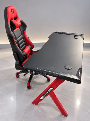 Modern Gaming Desk and Chair Set - Brand New