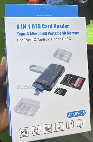 6-in-1 OTG Card Reader