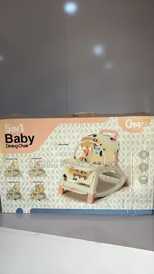 5-in-1 kujerar cin abinci ta jarirai