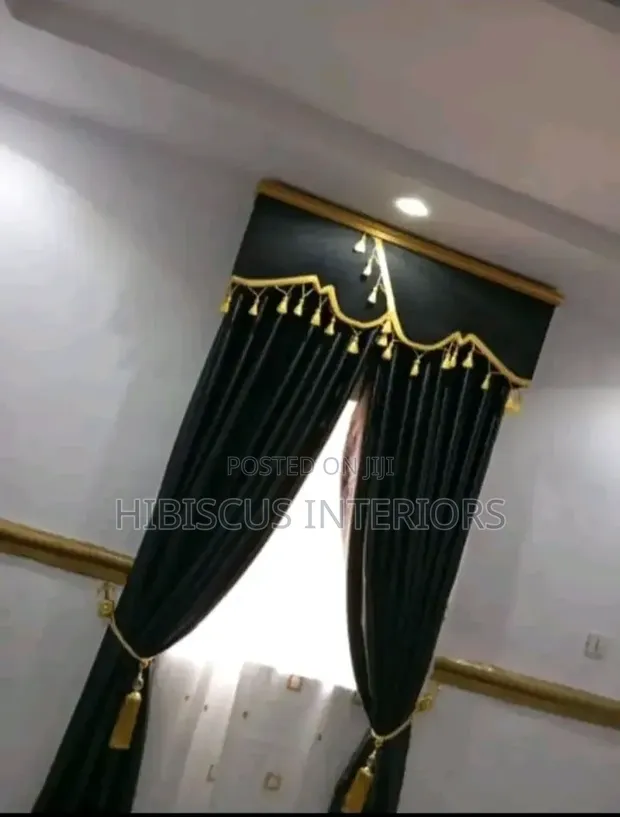 HIBISCUS INTERIORS Blackout Labarin Rufi - Sabon Kaya - 1