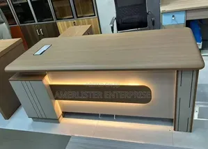 Boss Office Products 1.6m Executive Desk - Brand New