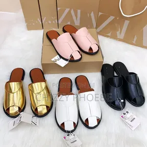 Zara Half Flat Slippers - Women's Sizes 37-42
