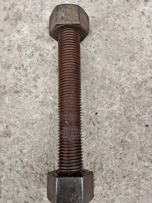 1" x 180" Stud Bolt Black