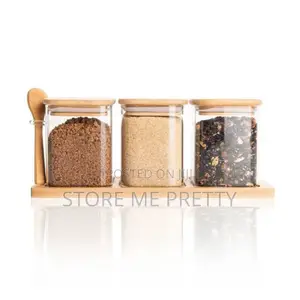 King Brand Spice Jars (Set of 6)