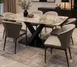 Sabon Dining Set Mai Zama 6 - Home Interiors - 1