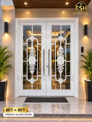 Mul-T-Lock French Glass Double Doors