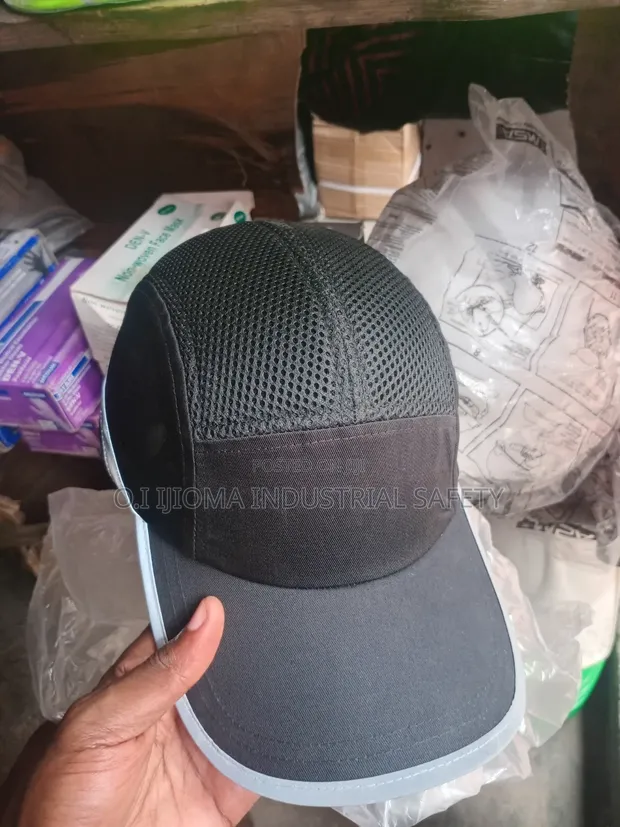 Black Safety Bump Cap - 1