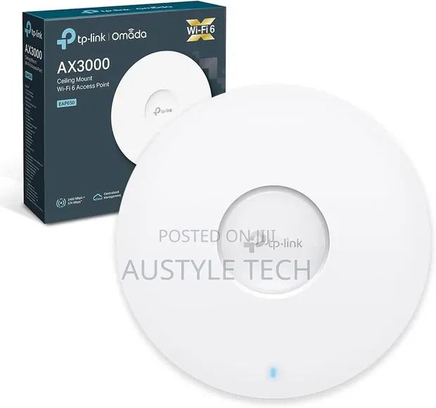 TP-Link EAP650 AX3000 Ceiling Mount Wi-Fi 6 Access Point - 1