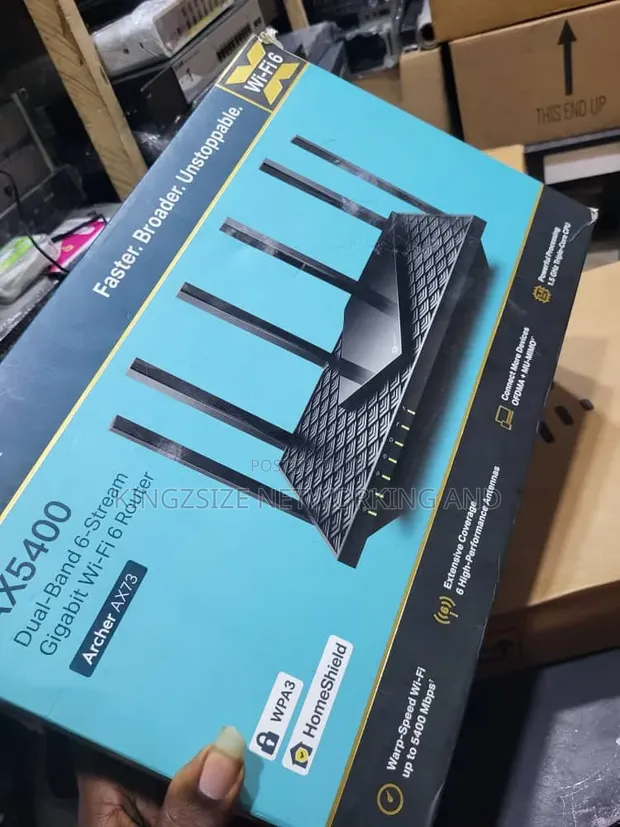 TP-Link AX5400 WiFi 6 Router (Open Box) - 1
