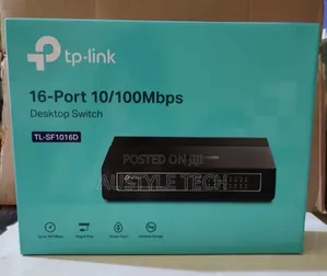 TP-Link TL-SF1016D 16-Port Cibiyar Sadarwar Kwamfuta