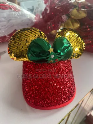 Christmas Face Cap - Red Gotha