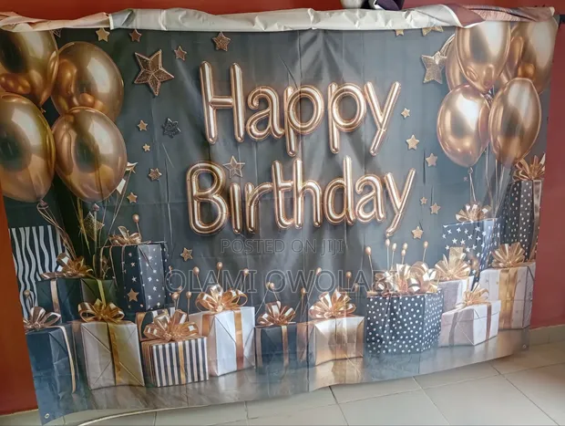 Backdrop for Children's Birthday - 1