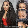 Human Hair Blend Deep Wave - 3