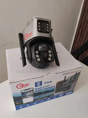 V380Pro WiFi Dual Lens Solar PTZ Camera