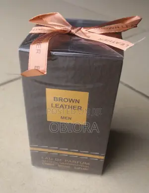 Fragrance World Brown Leather Eau de Parfum 100ml
