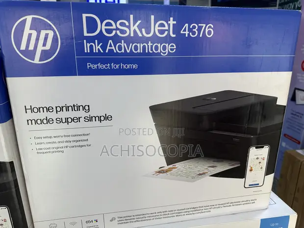 HP DeskJet 4376 All-in-One Printer - 1