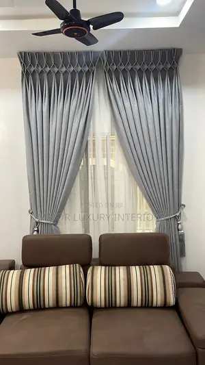 Double Pleat Curtains - High Quality Turkey Fabric