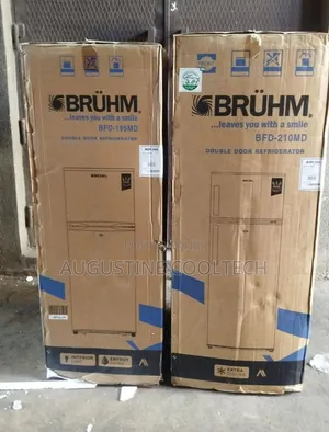 Brand New Bruhm Fridge 200L & 195L