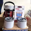 Euro-Pro Abincin Flask - Azurfa - 3