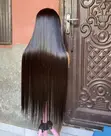 80% Human Hair Chinese Bone Straight Wig - 2
