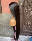 80% Human Hair Chinese Bone Straight Wig - 4