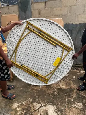 5ft Katon Kujerar Zagaye - Fari Karfe