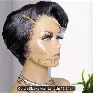 100% Human Hair Tiwa Wig - Pixie Cut