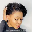 100% Human Hair Tiwa Wig - Pixie Cut - 2