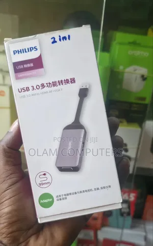 Philips USB 3.0 zu HDMI & VGA Adapter