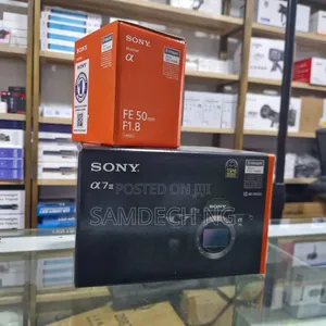 Sony A7III Camera Body with FE 50mm F1.8 Lens