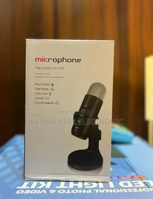 Podcast USB Microphone don Rikodin Audio/Video (Mai Jituwa da Type-C)