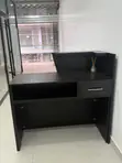 Used Reception Desk with Storage Drawers - 2