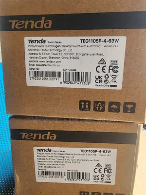 Tenda TEG1105P-4-63W 5-Port Gigabit PoE Switch