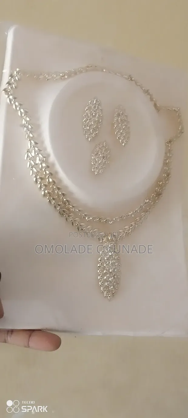 Bridal Necklace - Gold, Brand New - 1