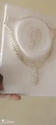 Bridal Necklace - Gold, Brand New - 2