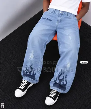 High Quality Baggy Men's Jeans - 100K Brand