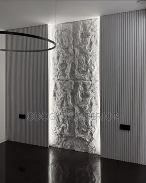 Kayan Kwalliyar Bango na PU Stone & Fluted Panel